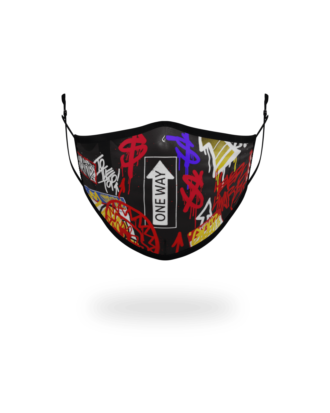 ADULT ONE WAY FORM-FITTING FACE MASK