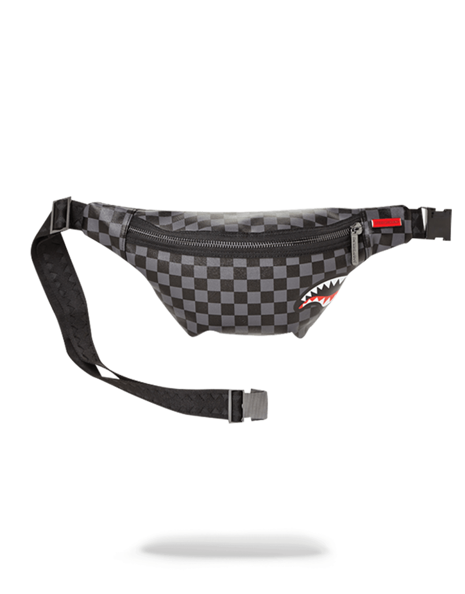 SHARKS IN PARIS (BLACK CHECKERED EDITION) CROSSBODY