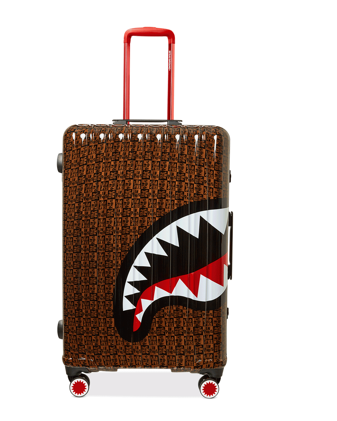 FRENZY SHARKS SHARKNAUTICS HARDSHELL FULL-SIZE LUGGAGE