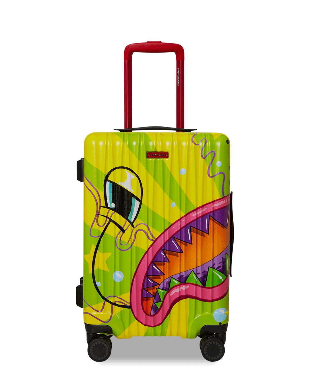 SLIME DIME SHARKNAUTICS HARDSHELL CARRY-ON LUGGAGE
