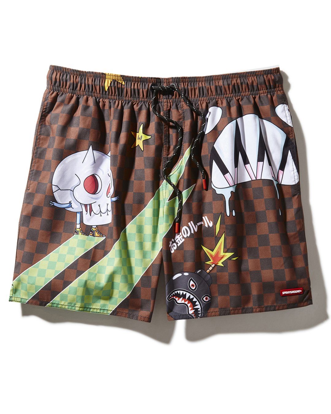 WTF SHARK SHOTO SWIM TRUNKS